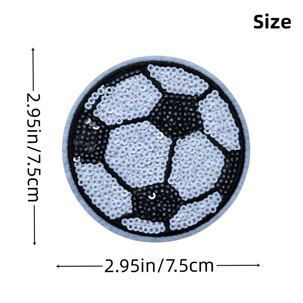 Sequin Soccer Ball Patch